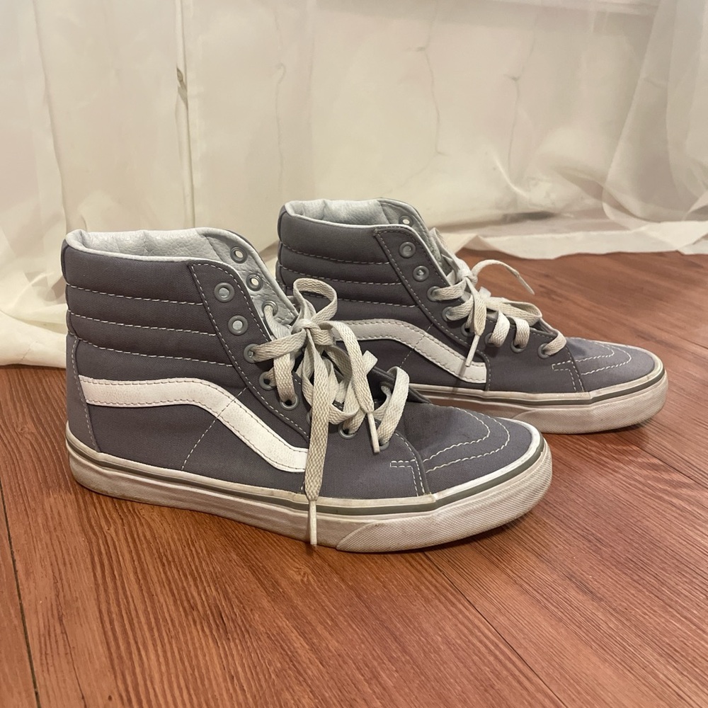 Vans Gray High-Top Sneakers